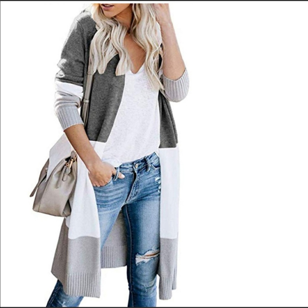 🆕️ Knit Sweater Cardigan Lightweight Loose Large